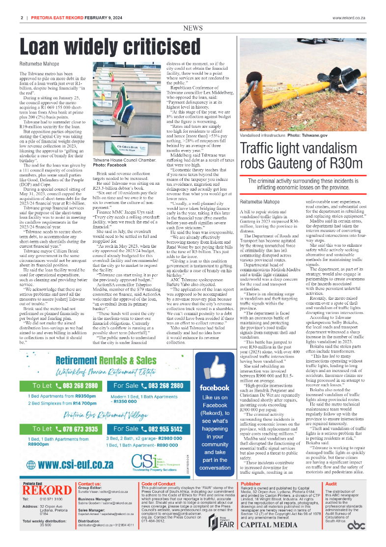 Rekord East 9 February 2024 page 2