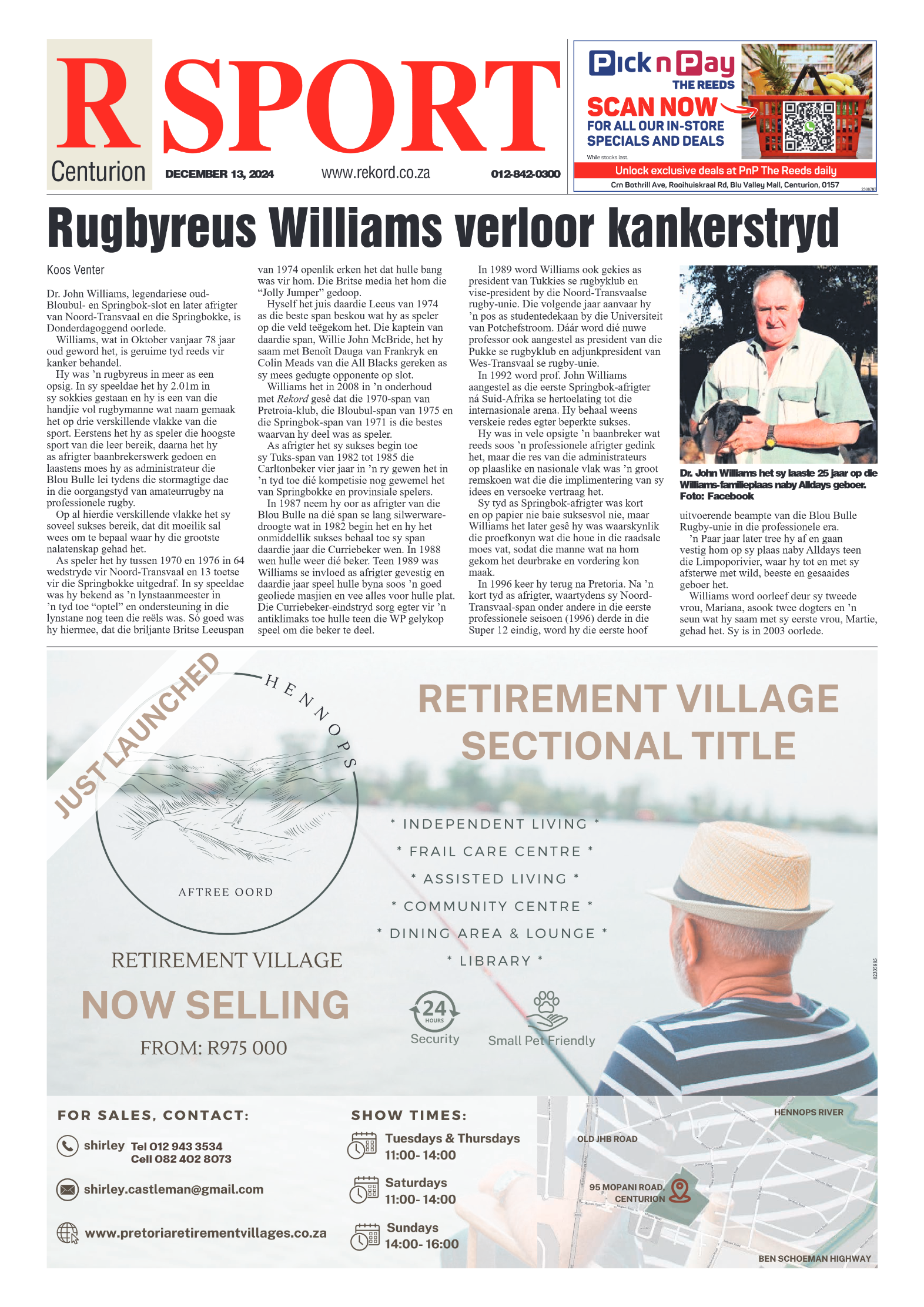 Rekord Centurion 13 December 2024 page 12