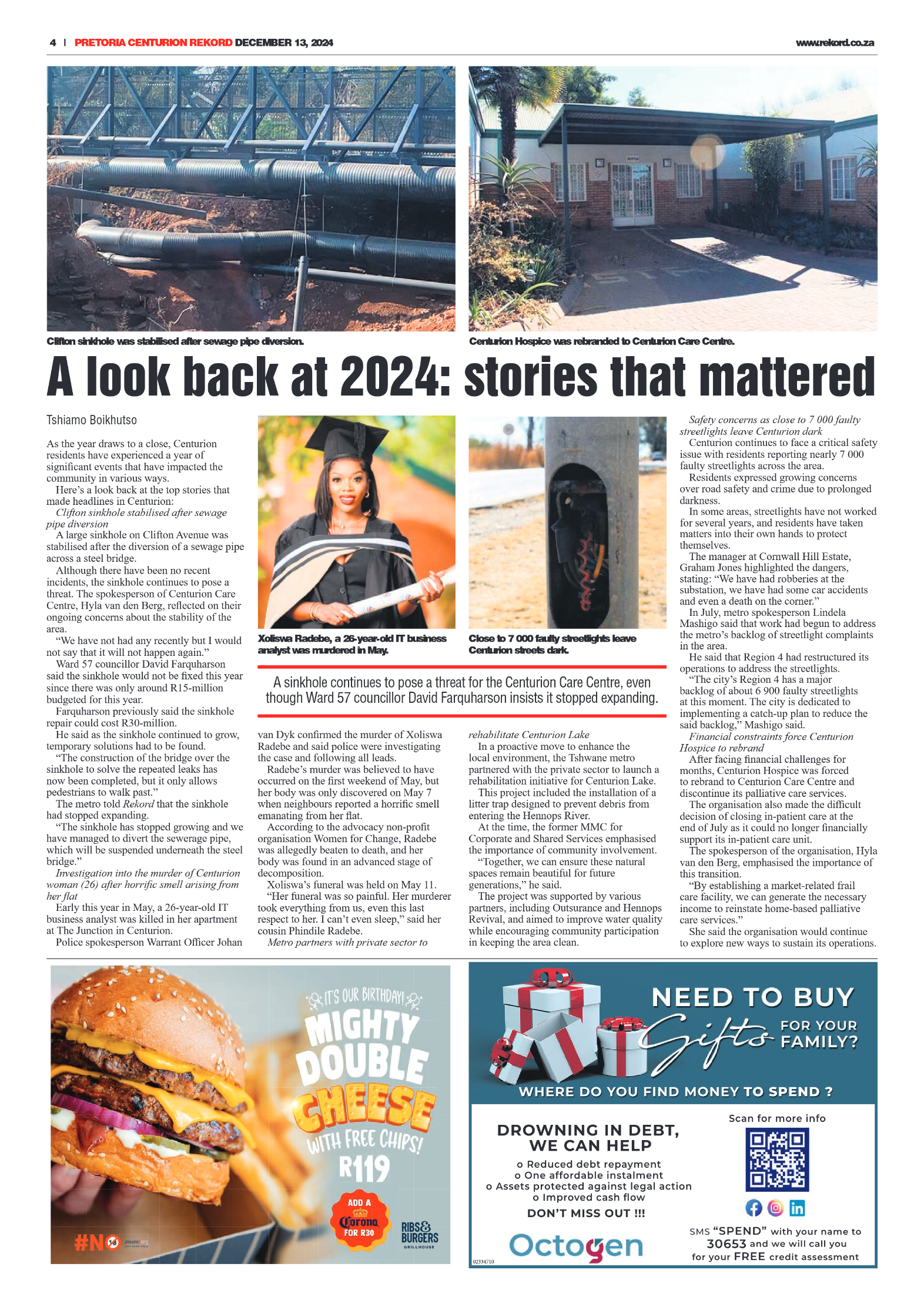Rekord Centurion 13 December 2024 page 4