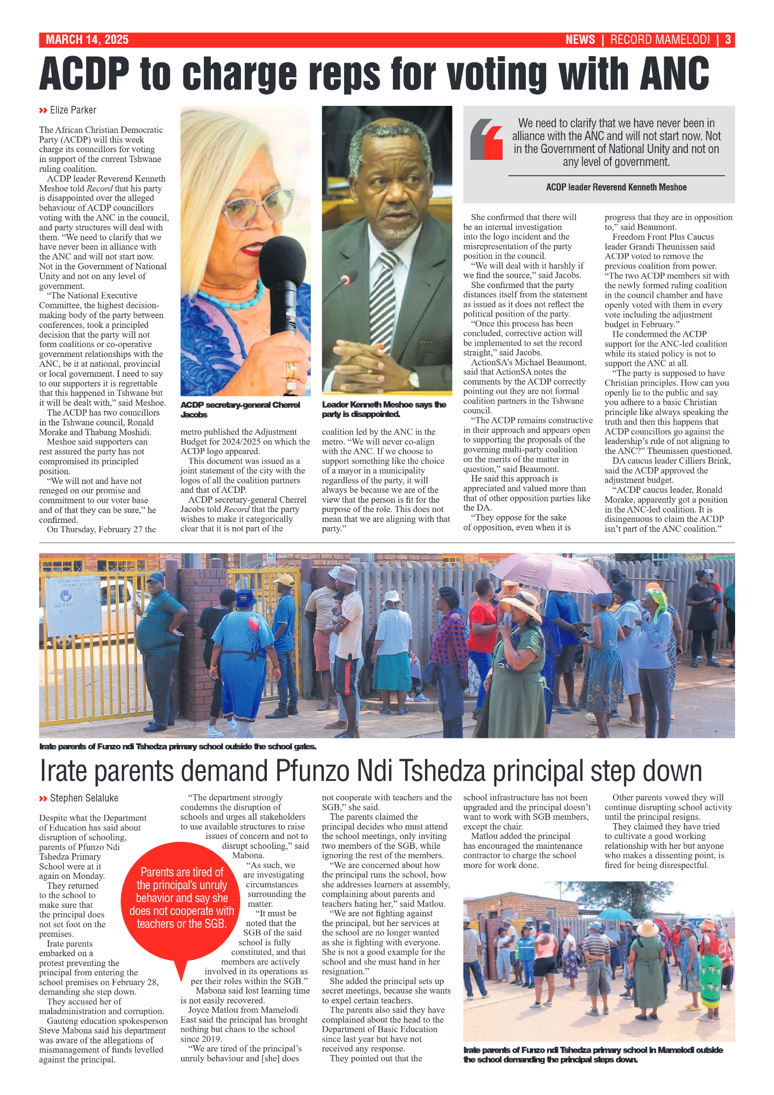Rekord Mamelodi 14 March 2025 page 3