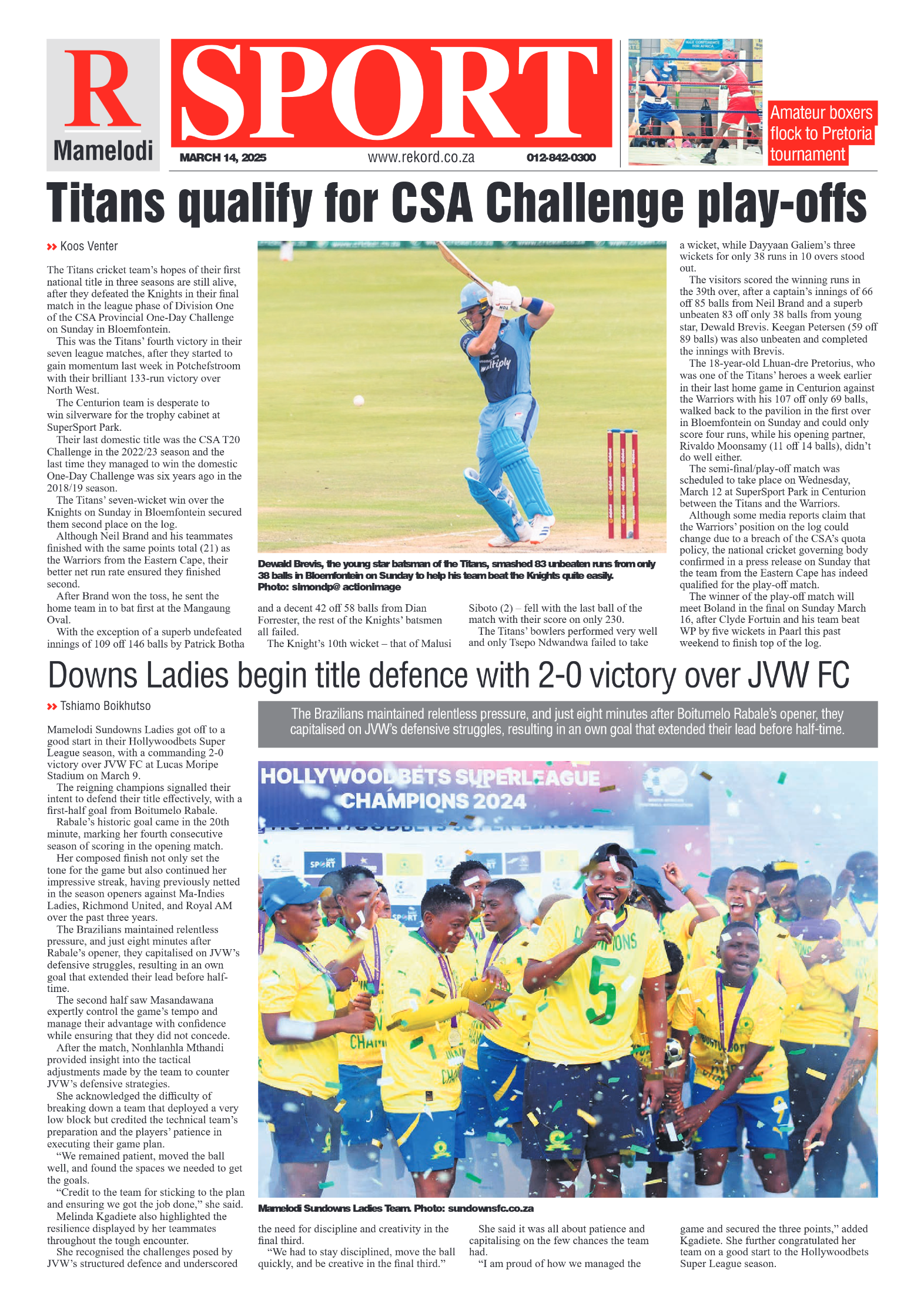 Rekord Mamelodi 14 March 2025 page 7