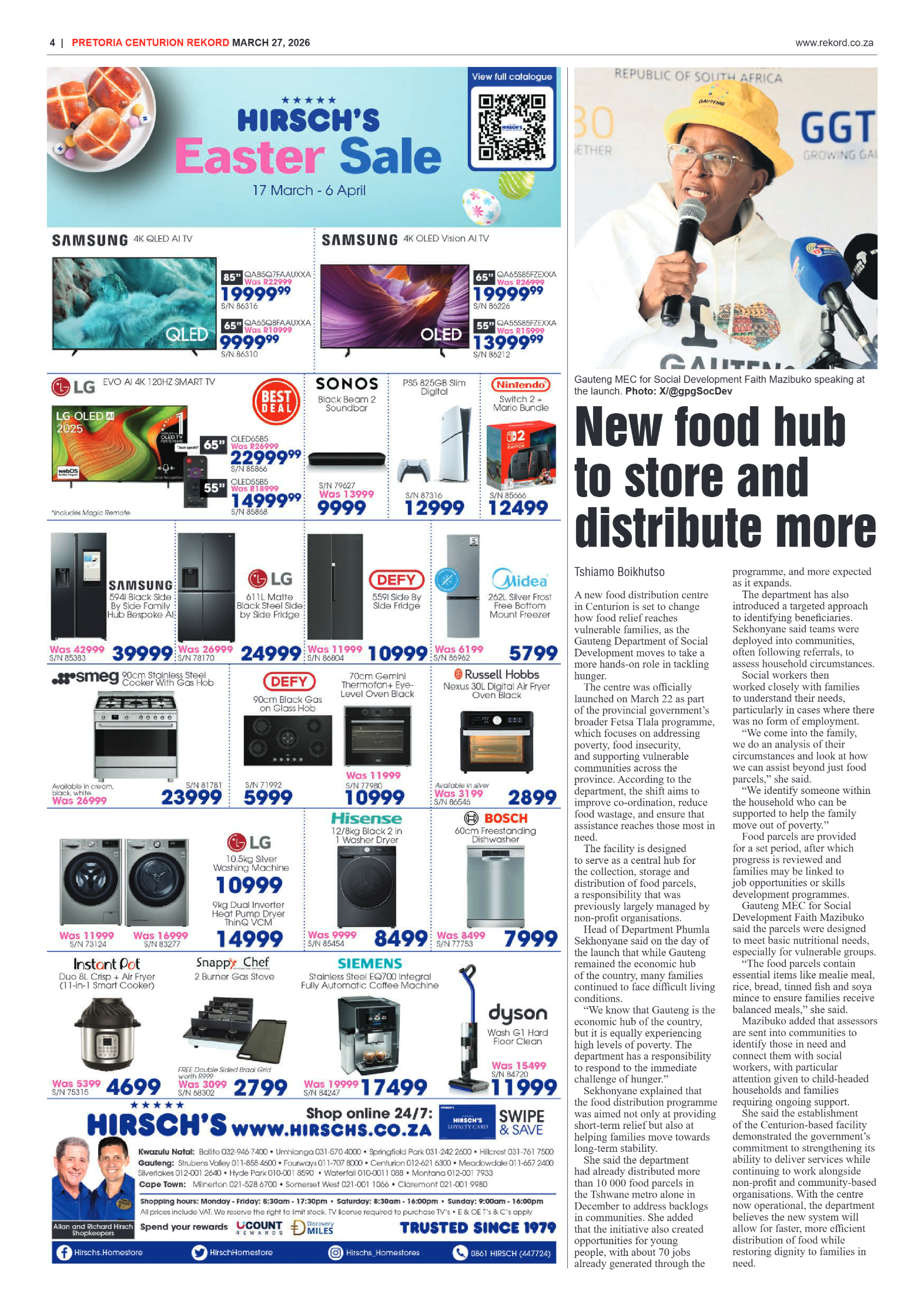 Rekord Centurion 27 March 2026 page 6