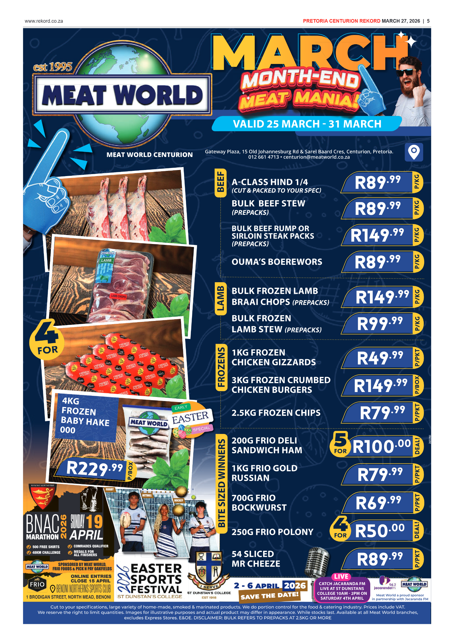 Rekord Centurion 27 March 2026 page 7