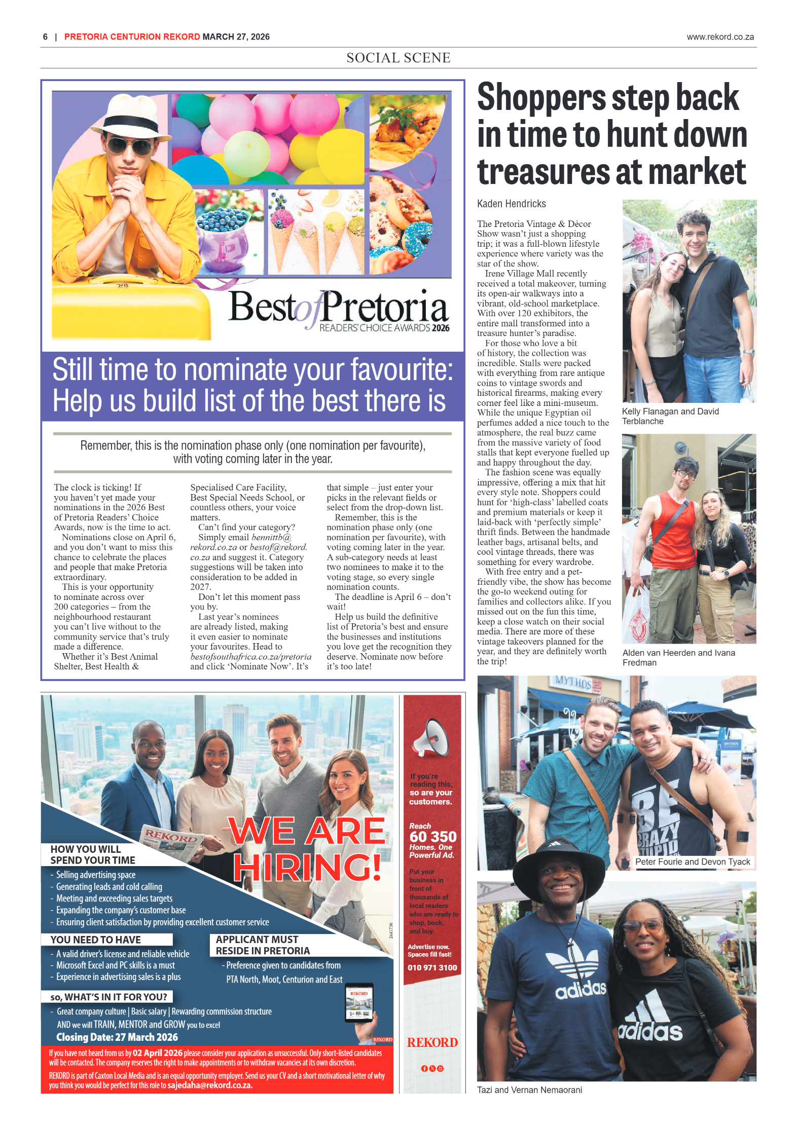 Rekord Centurion 27 March 2026 page 8