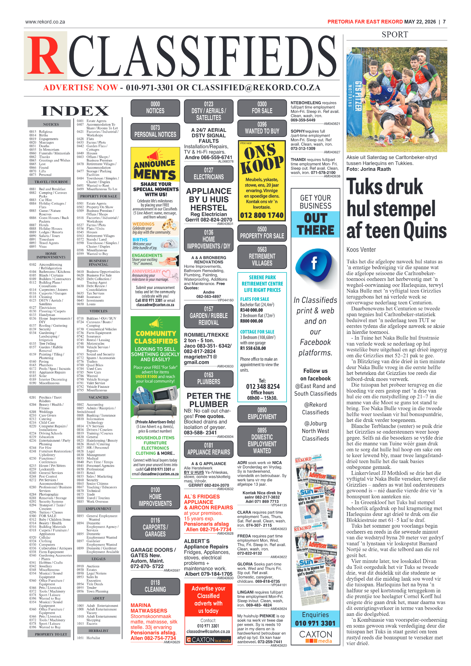 Rekord Far East 22 May 2026 page 9