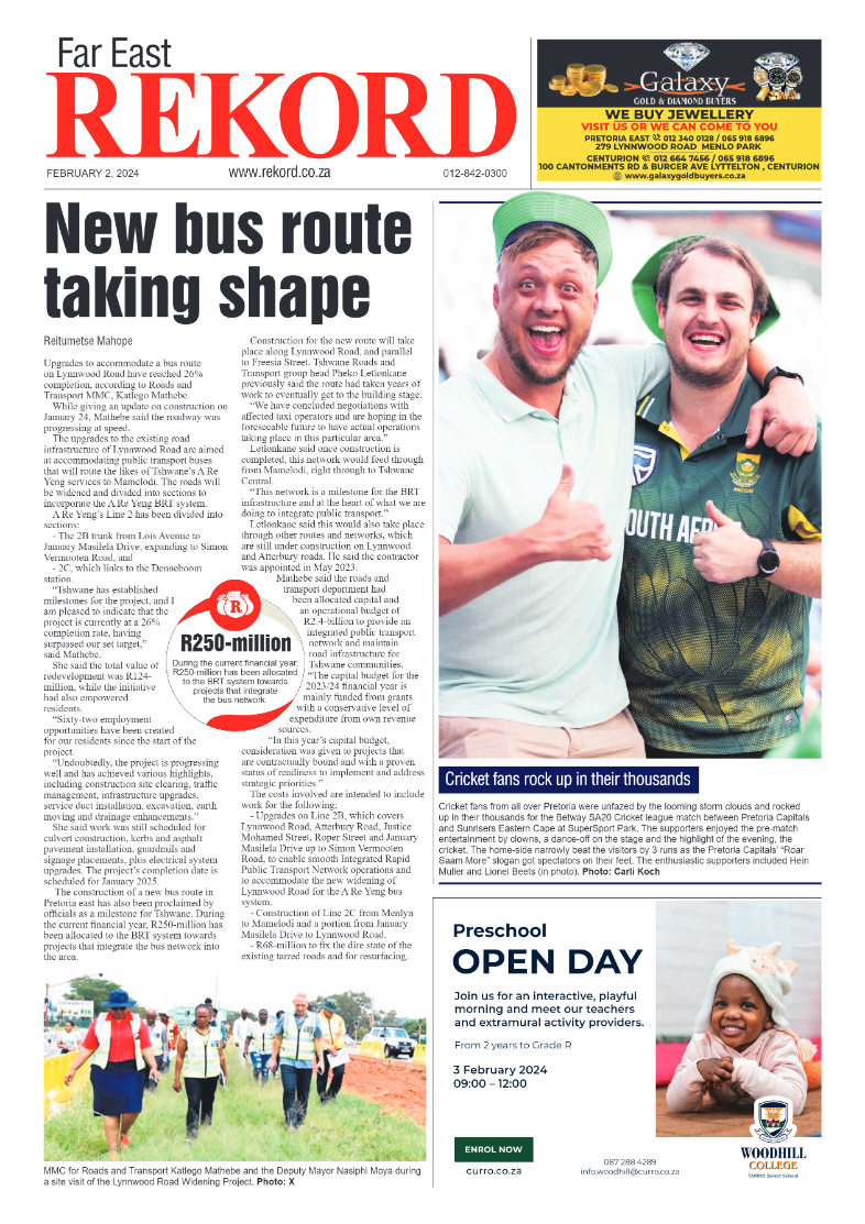 Rekord Far East 2 February 2024 page 1