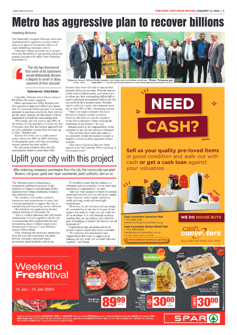 REKORD CENTURION 12 JANUARY 2024 page 3
