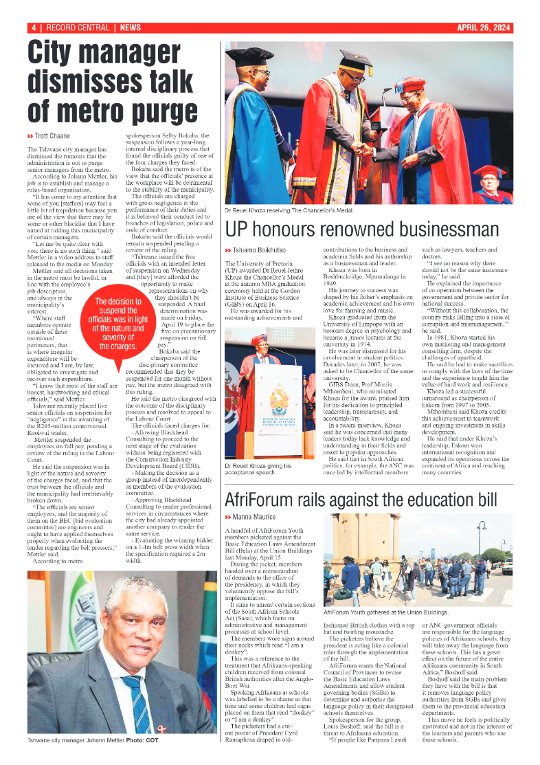 Rekord Central 26 April 2024 page 4