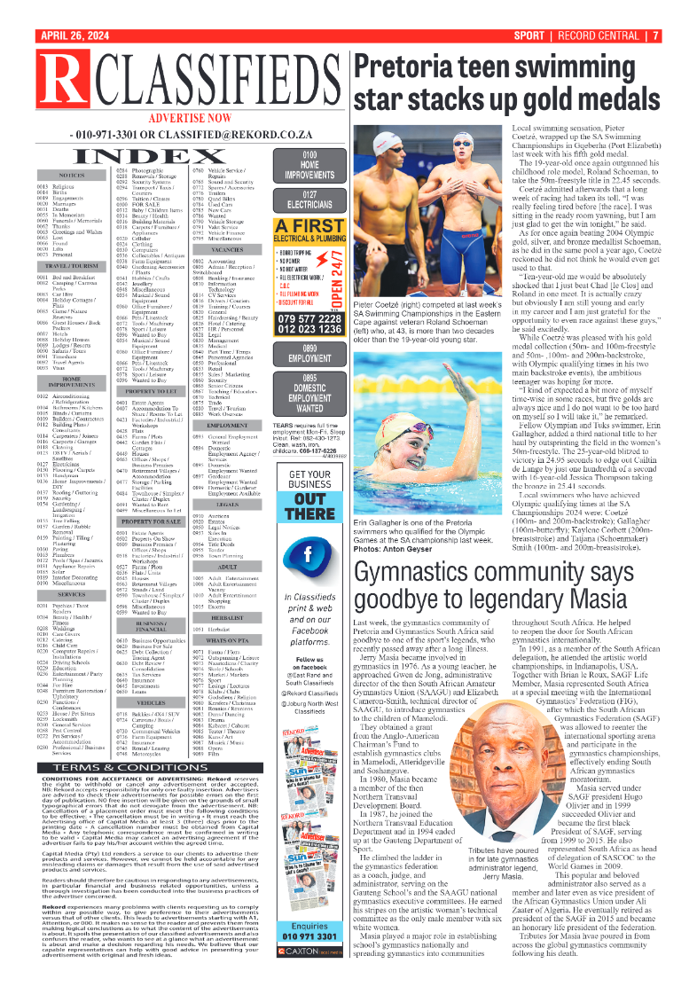 Rekord Central 26 April 2024 page 7