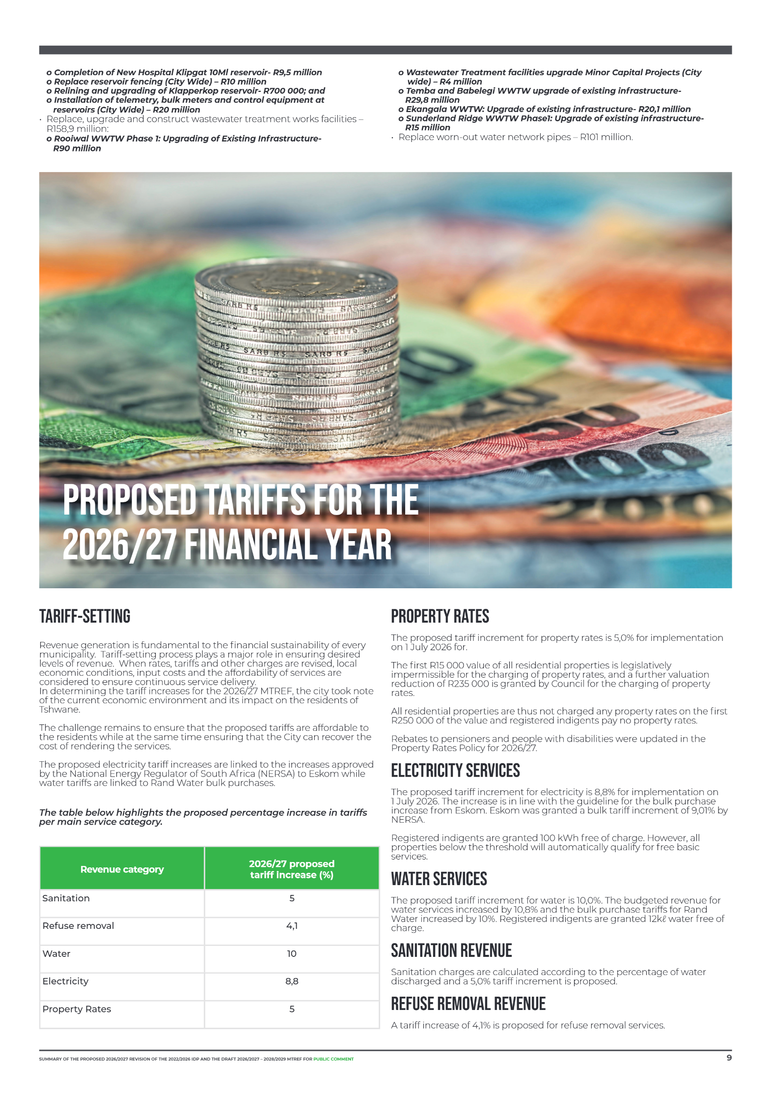 City of Tshwane April 2026 page 9