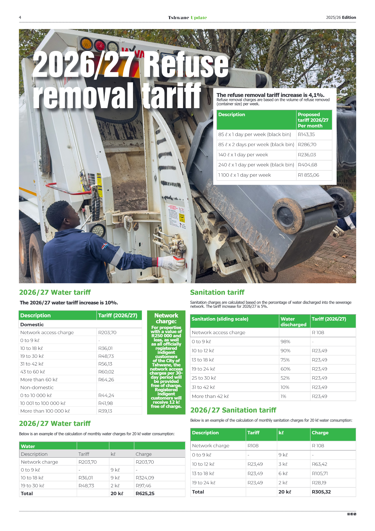City of Tshwane – UpDATE page 4