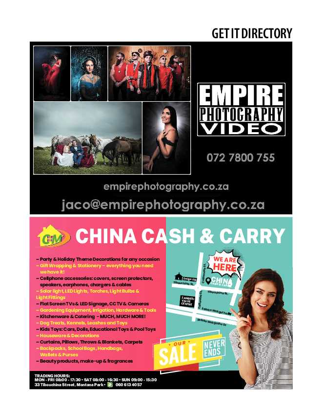 GET IT PRETORIA AUGUST 2021 page 29