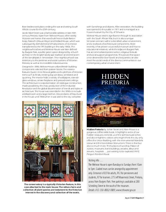GET IT PRETORIA AUGUST 2021 page 31