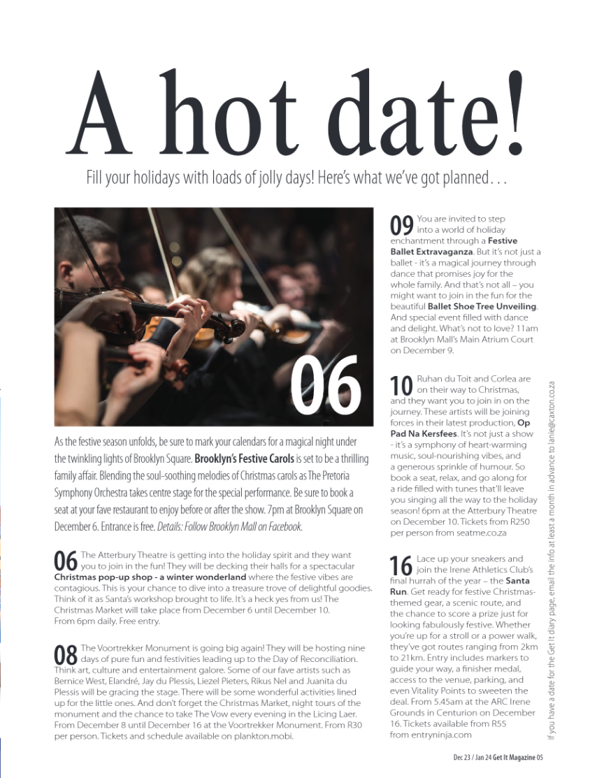 GET IT PRETORIA DECEMBER 2023 page 5