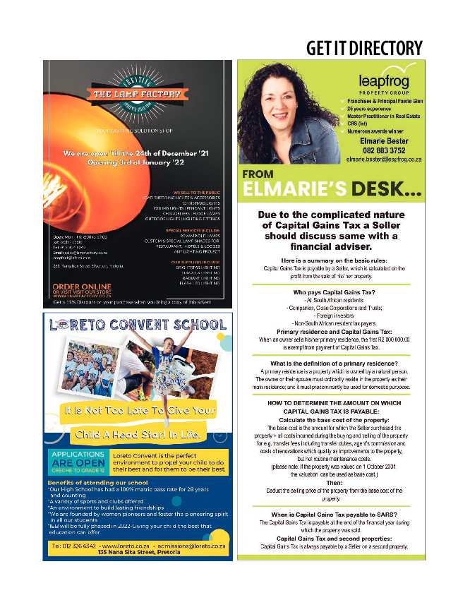 GET IT PRETORIA JANUARY 2022 page 27
