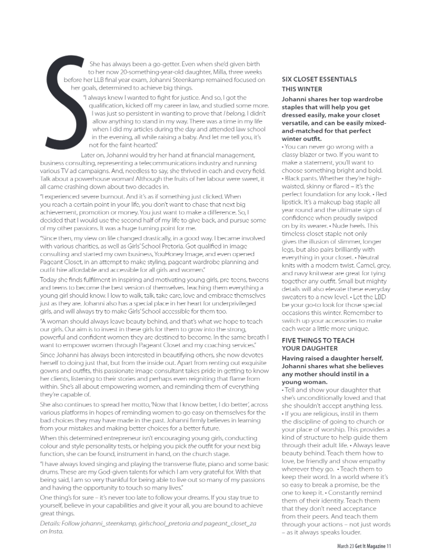 GET IT PRETORIA  MARCH 2023 page 11
