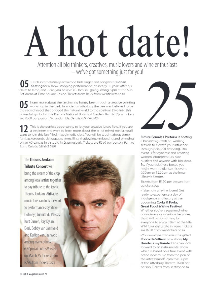 GET IT PRETORIA  MARCH 2023 page 4