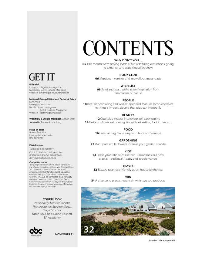 GET IT PRETORIA NOVEMBER 2021 page 3