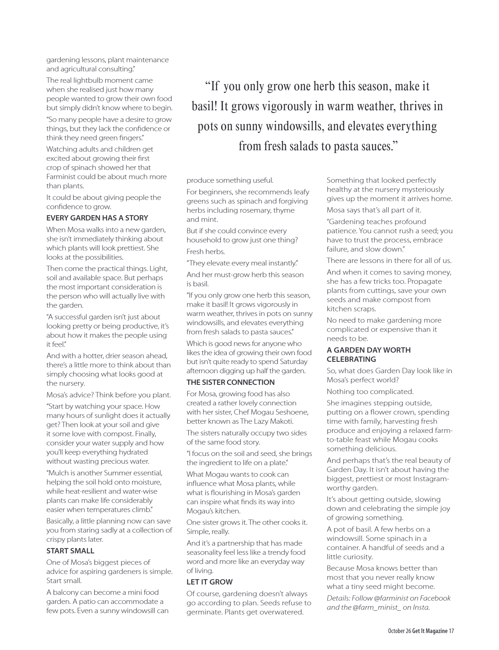 Get It Pretoria October 2026 page 17