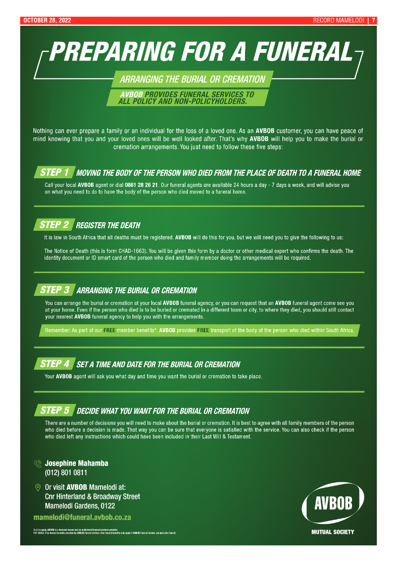 Mamelodi Funeral Feature page 2