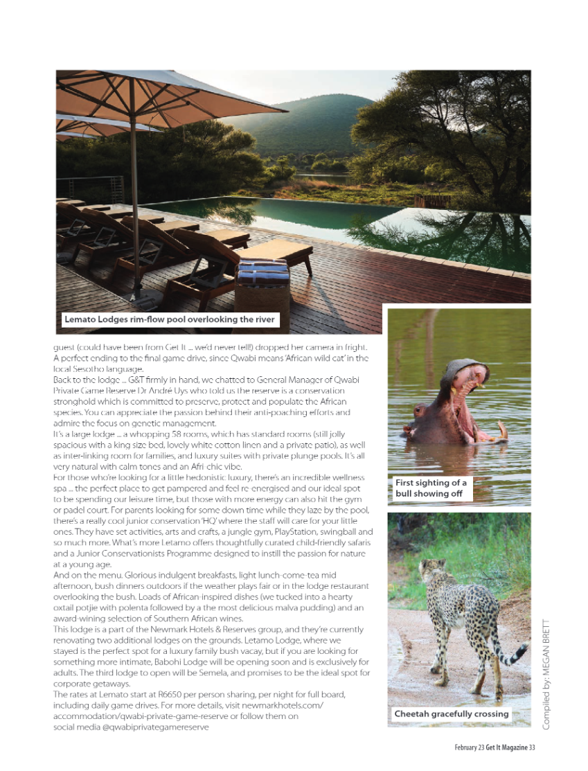PRETORIA GET IT FEBRUARY 2023 page 33