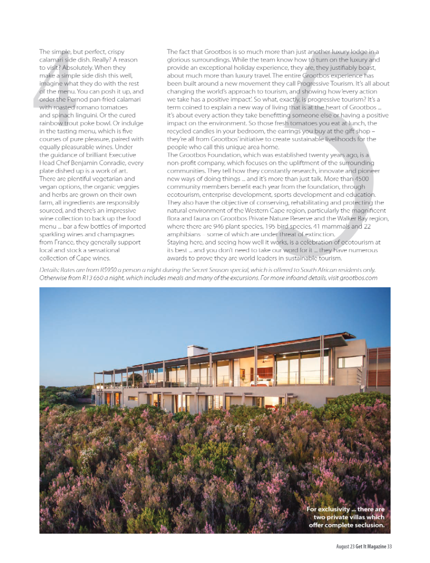 PRETORIA GET IT AUGUST MAGAZINE page 33