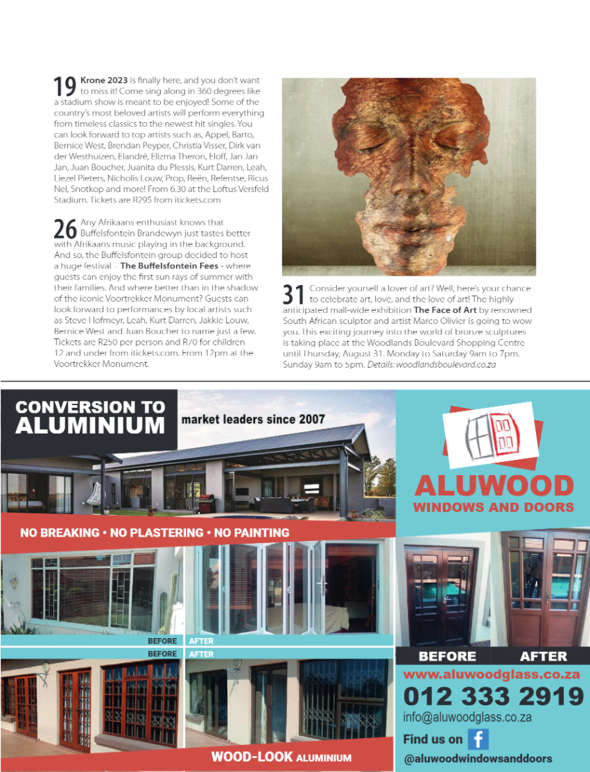 PRETORIA GET IT AUGUST MAGAZINE page 5