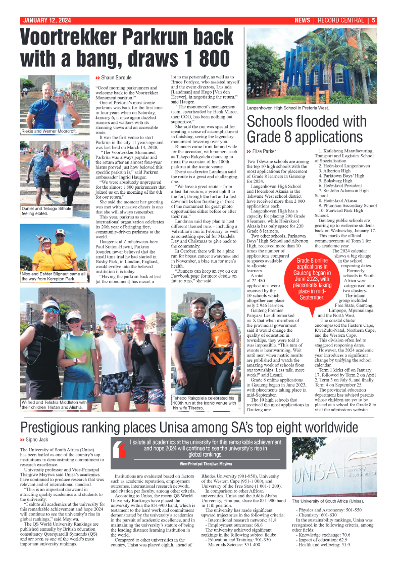 REKORD CENTRAL 12 JANUARY 2024 page 5