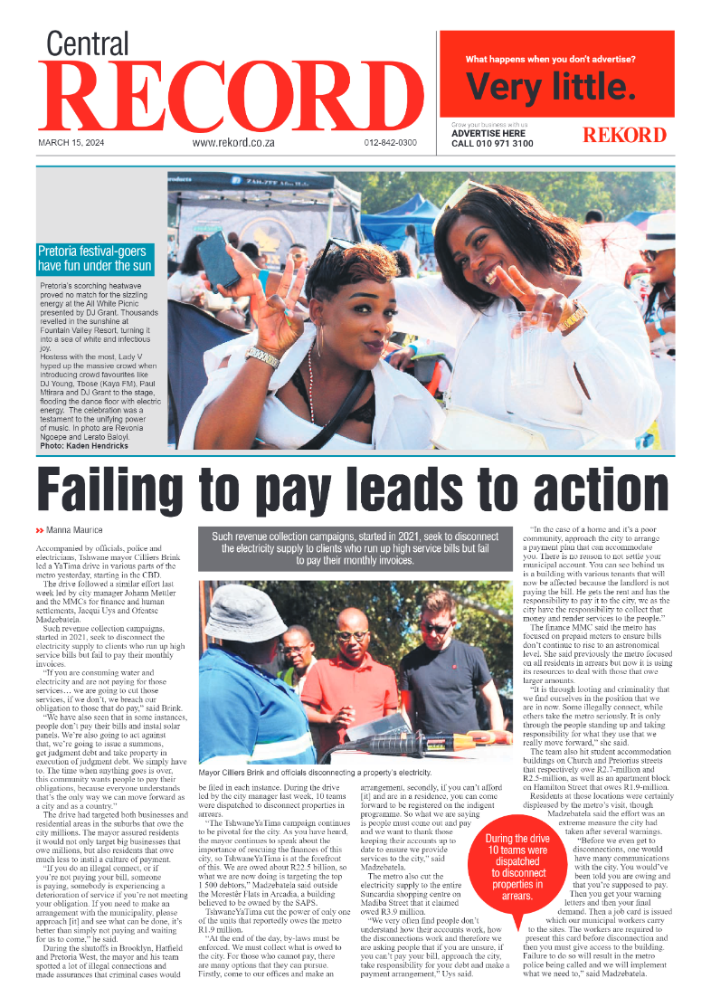 REKORD CENTRAL 15 MARCH 2024 page 1