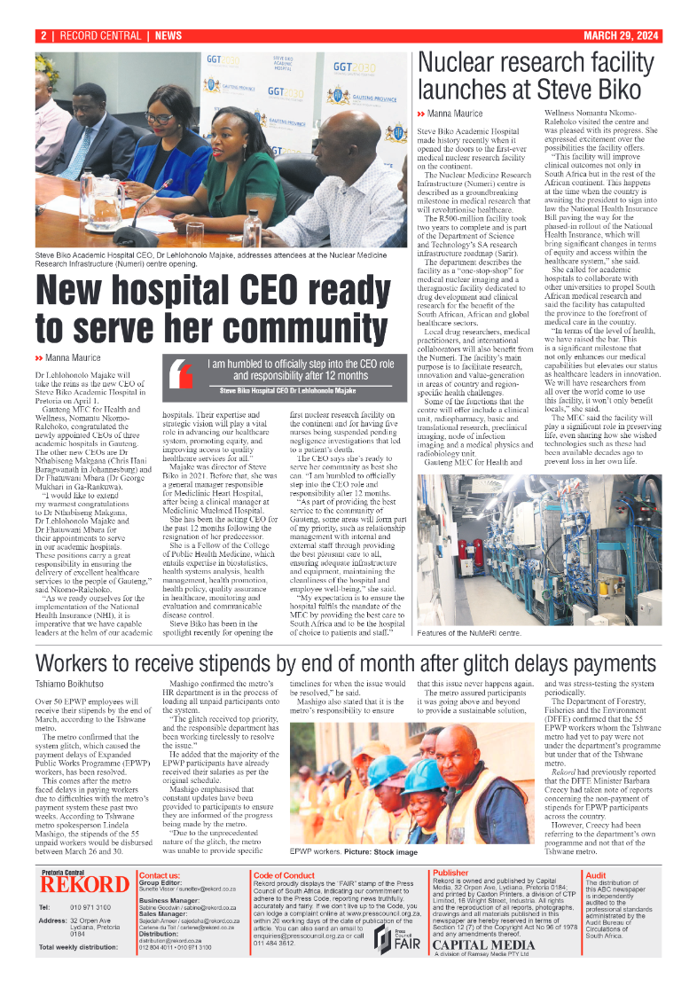 REKORD CENTRAL 29 MARCH 2024 page 2