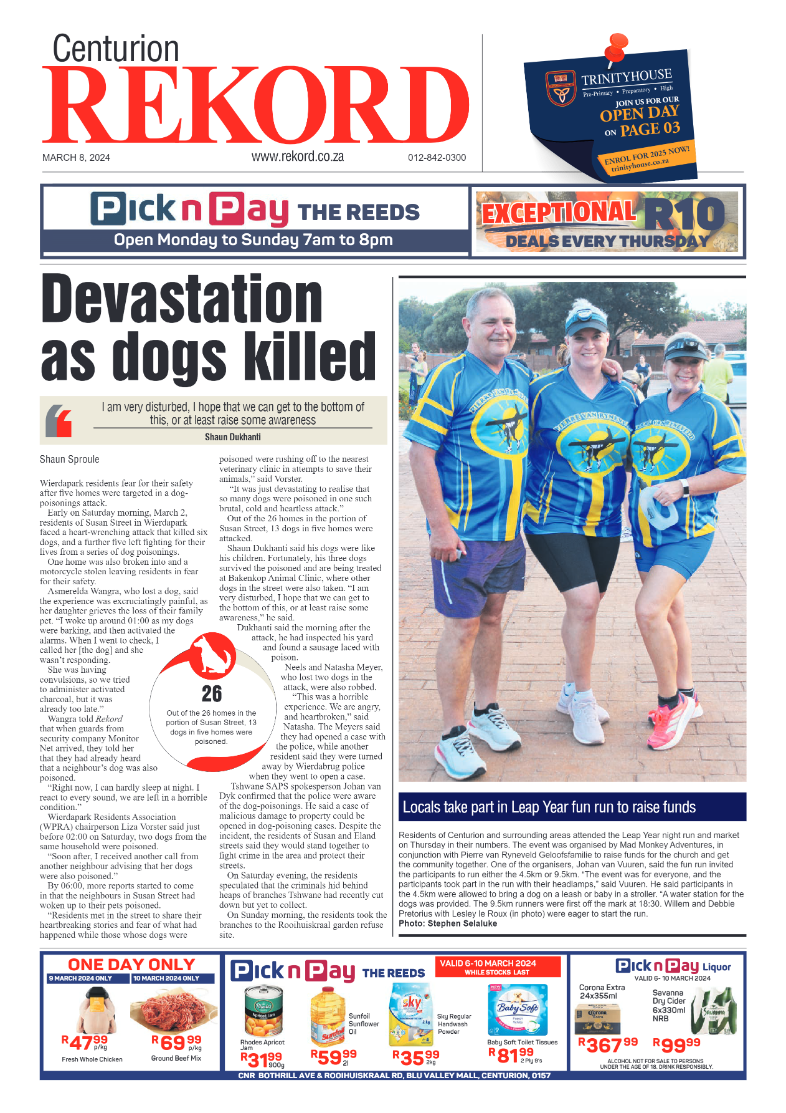 REKORD CENTURION 08 MARCH 24 page 1