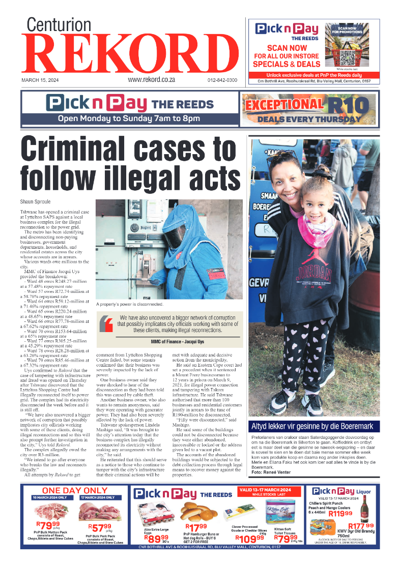 REKORD CENTURION 15 MARCH 2024 page 1