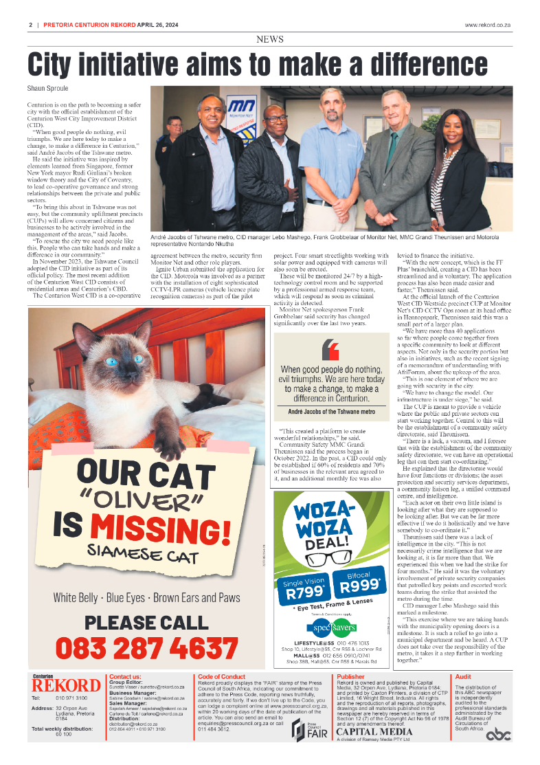 REKORD CENTURION 26 APRIL 2024 page 2