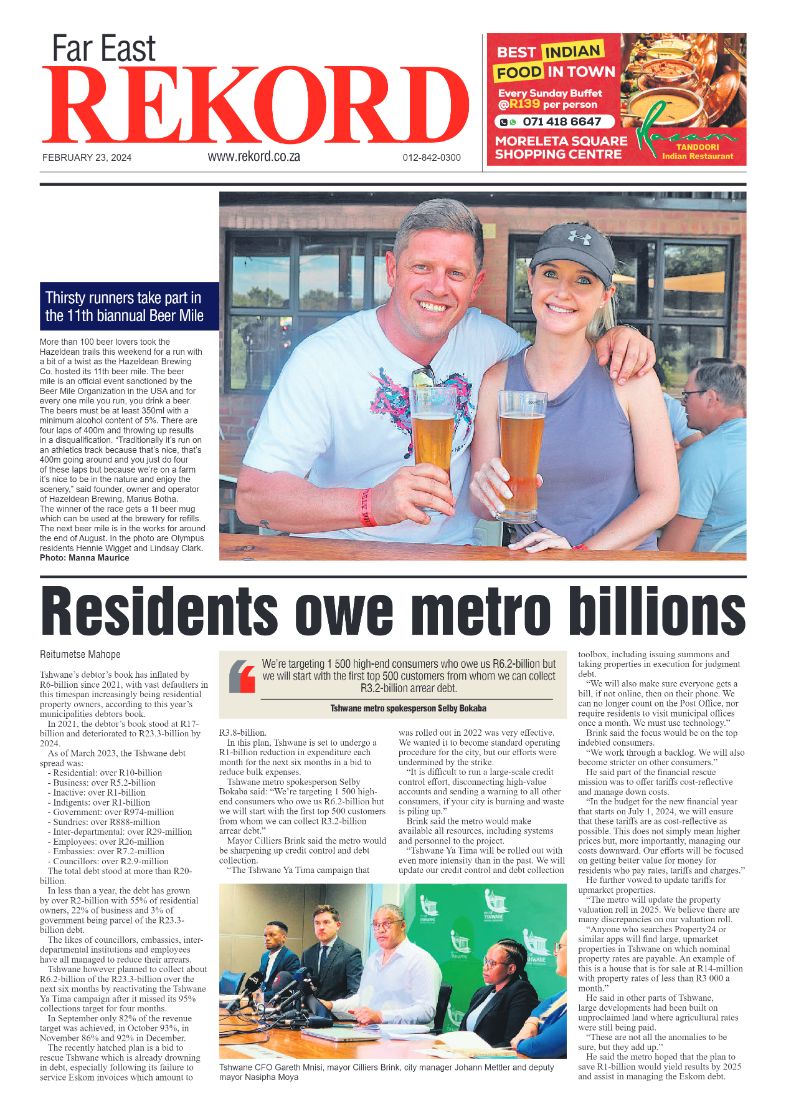 REKORD FAR EAST 23 FEBRUARY 2023 page 1