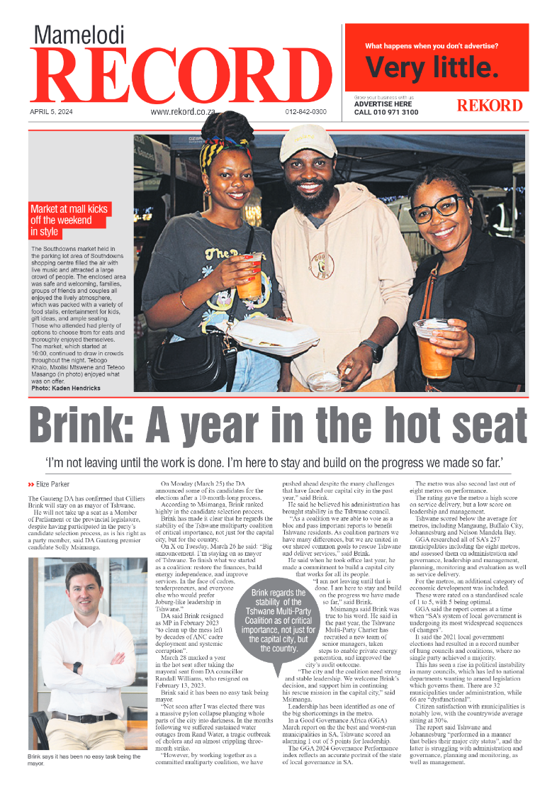 REKORD MAMELODI 05 APRIL 2024 page 1