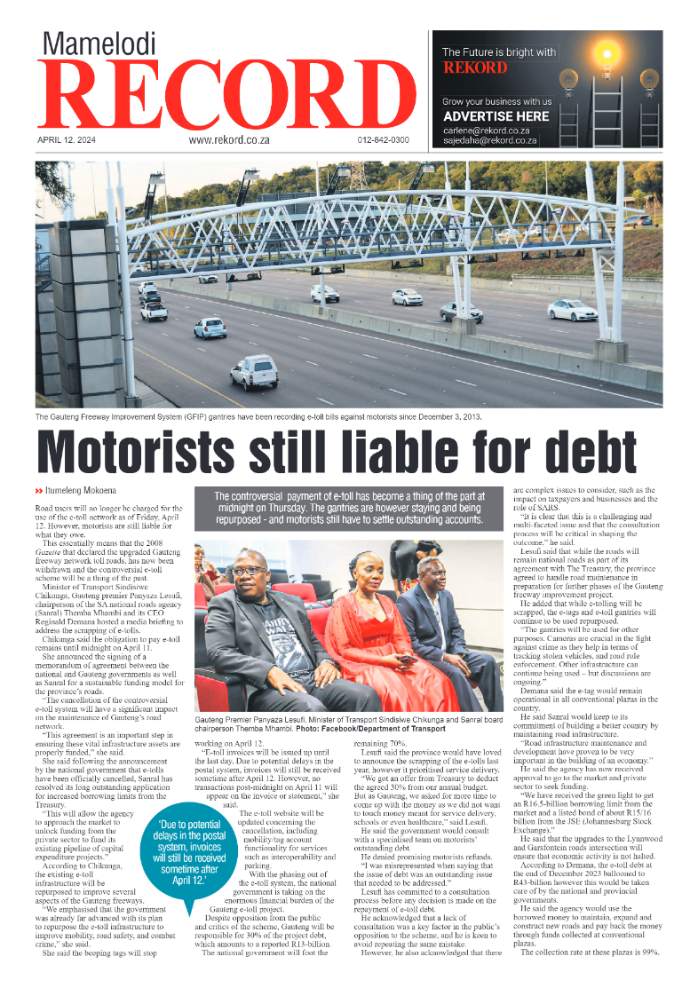 REKORD MAMELODI 12 APRIL 2024 page 1