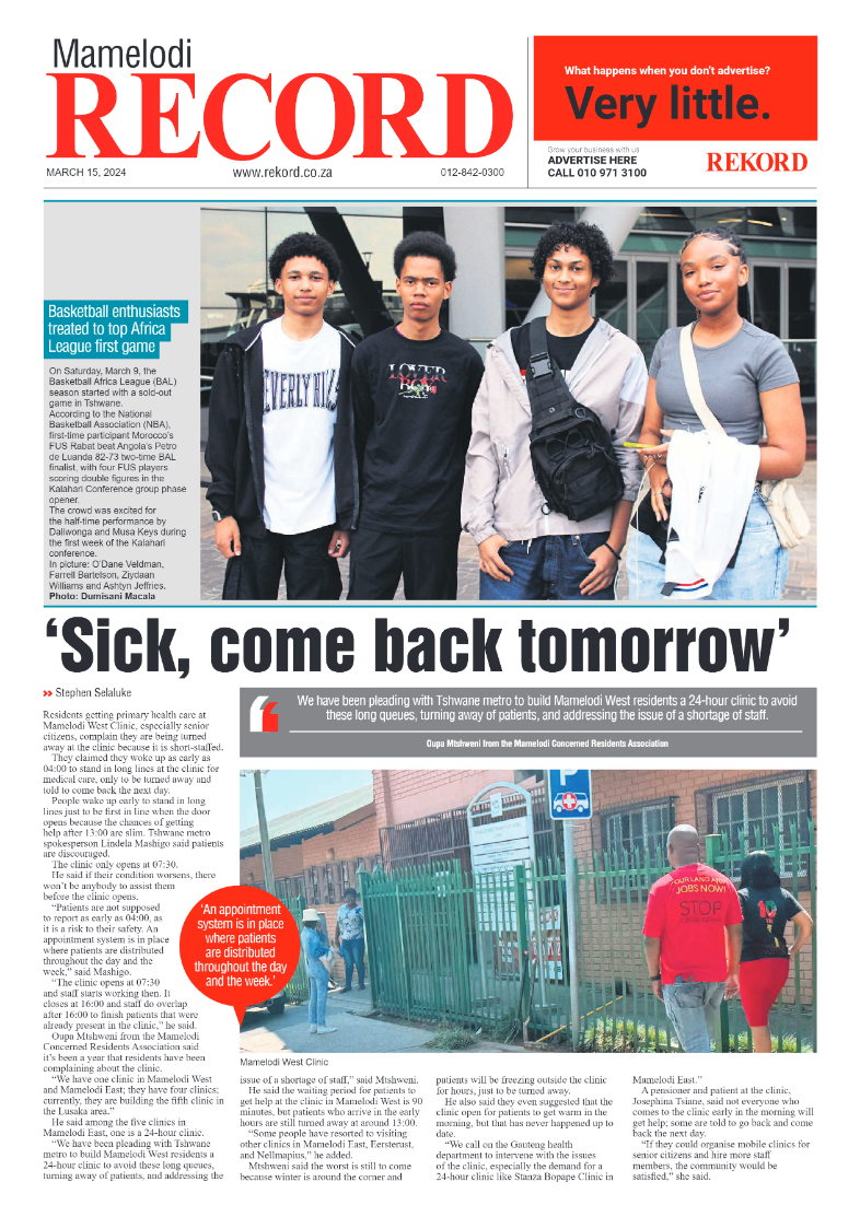 REKORD MAMELODI 15 MARCH 2024 page 1