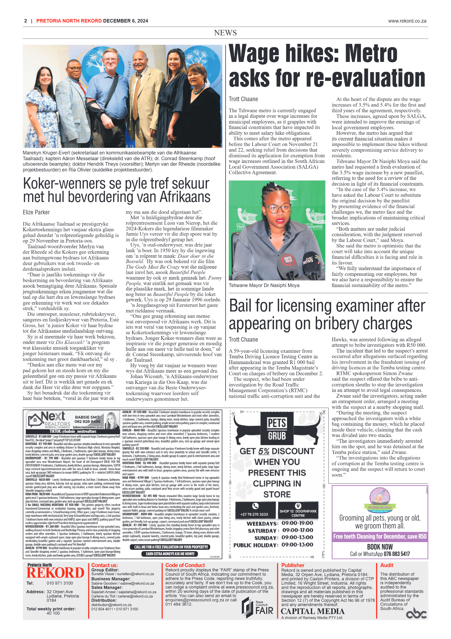 REKORD NORTH 6 DECEMBER 2024 page 2