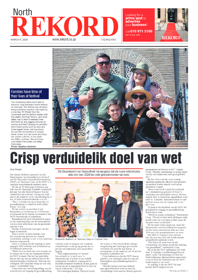 REKORD NORTH 8 MARCH 2024 page 1