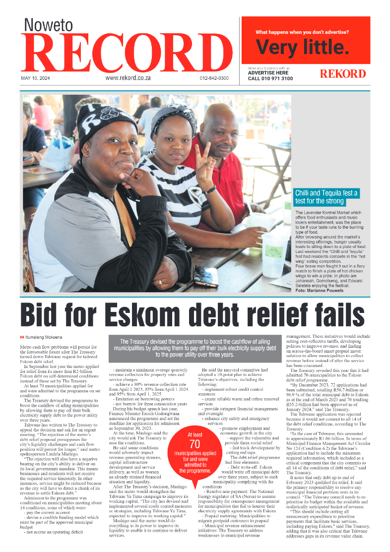 REKORD NOWETO 10 MAY 2024 page 1
