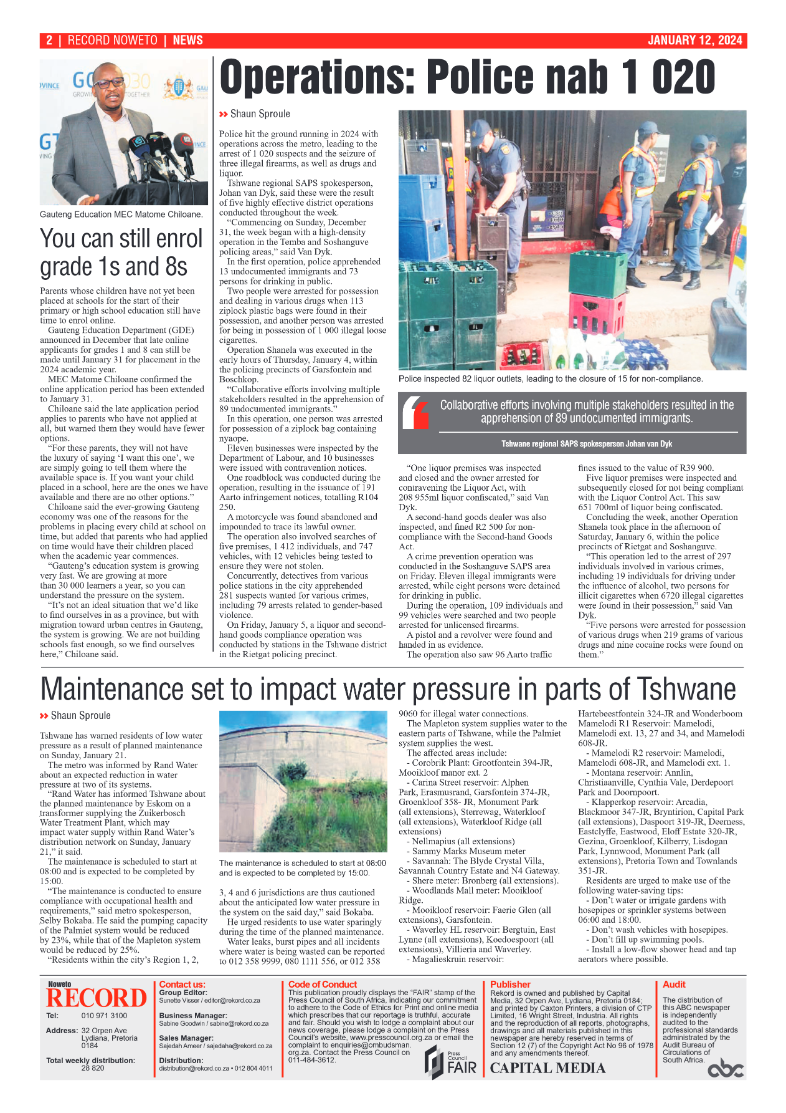REKORD NOWETO 12 JANUARY 2024 page 2