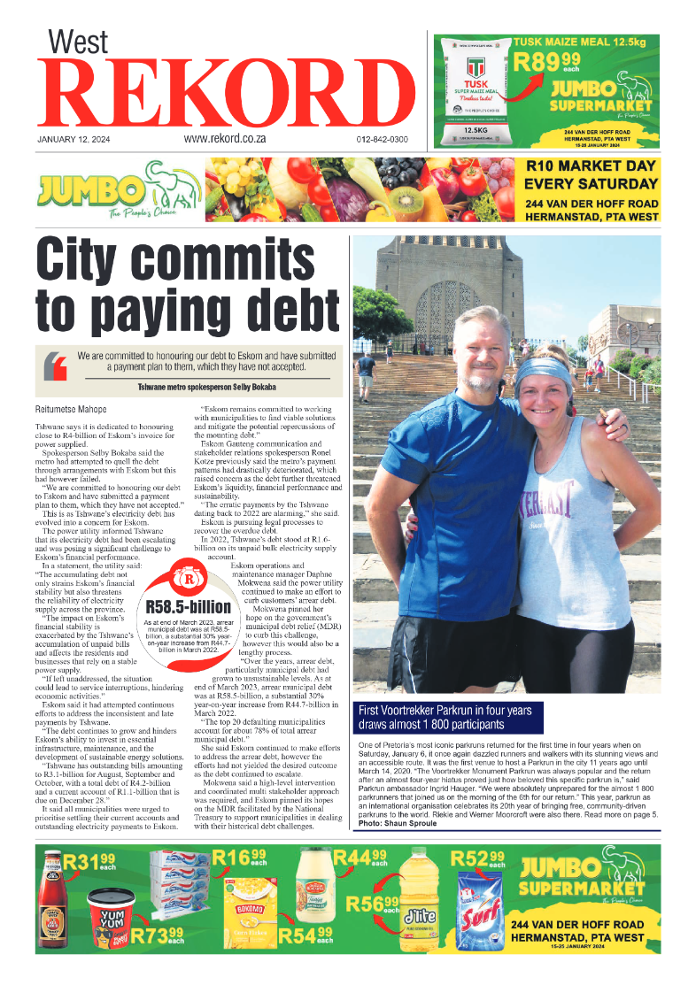 REKORD WEST 12 JANUARY 2024 page 1