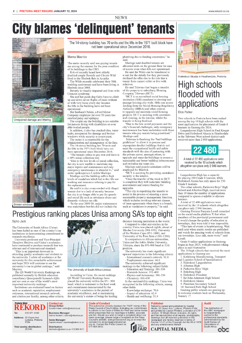 REKORD WEST 12 JANUARY 2024 page 2