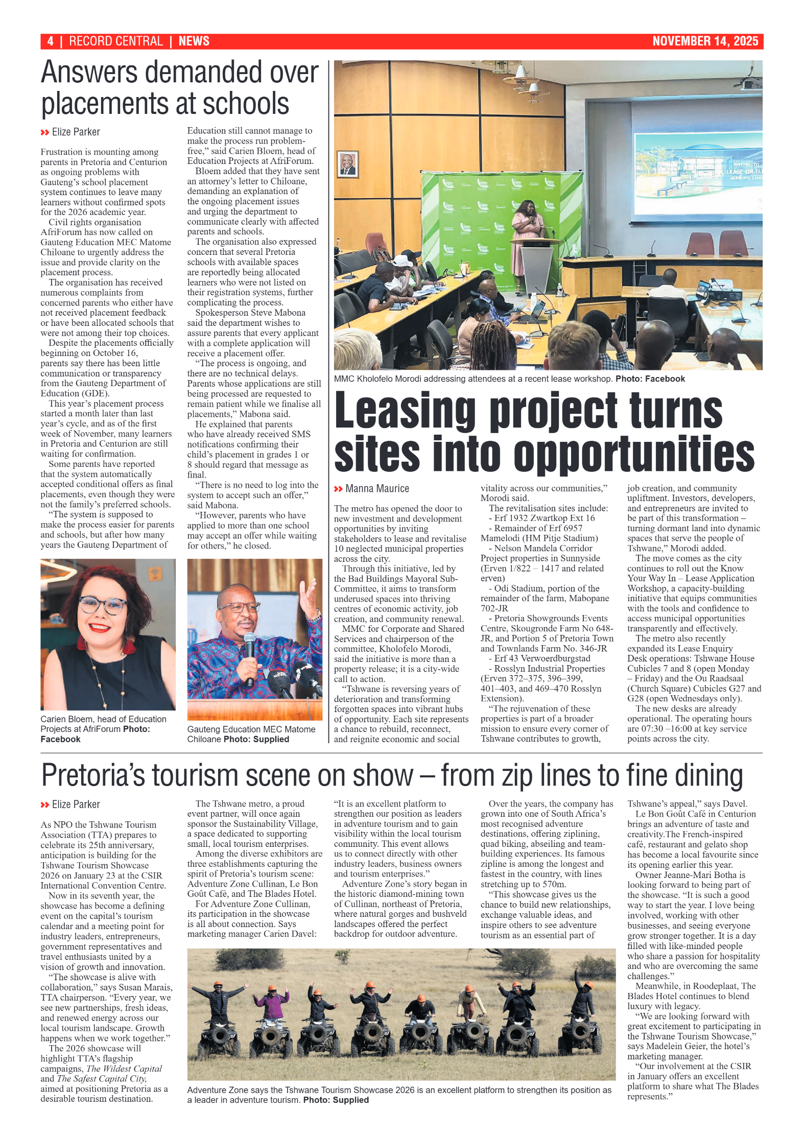 Rekord Central 14 November 25 page 4