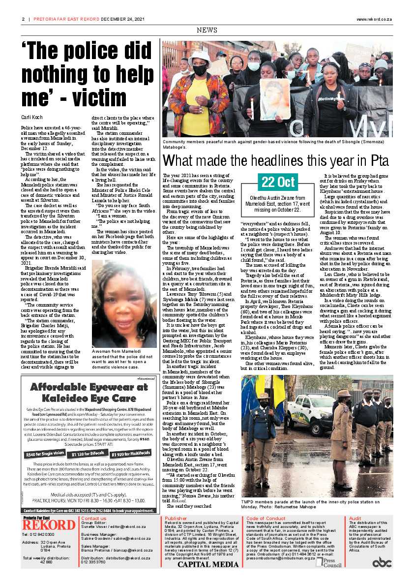 Rekord Far East 24 December 2021 page 2