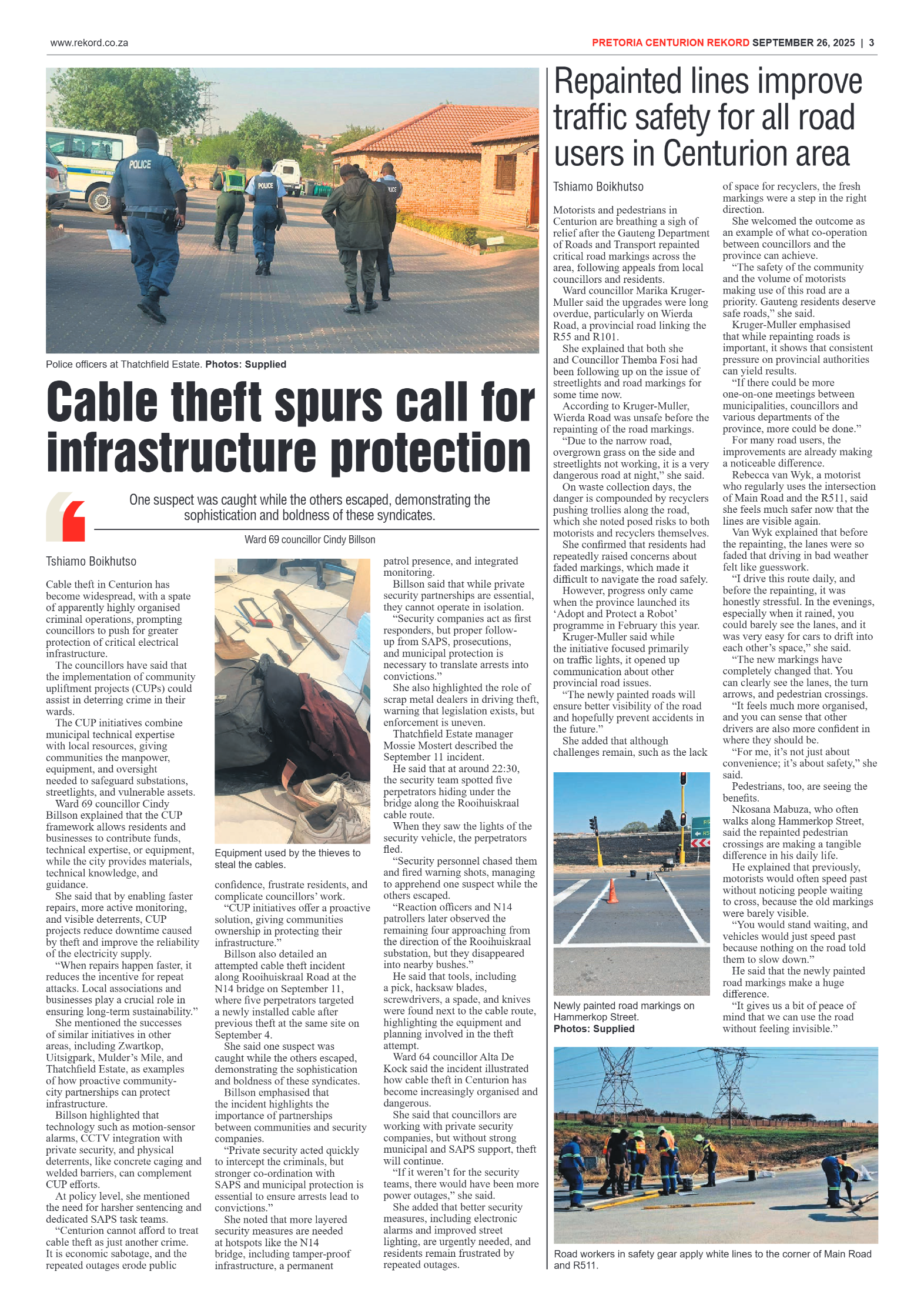 Rekord Centurion 26 September 2025 page 3