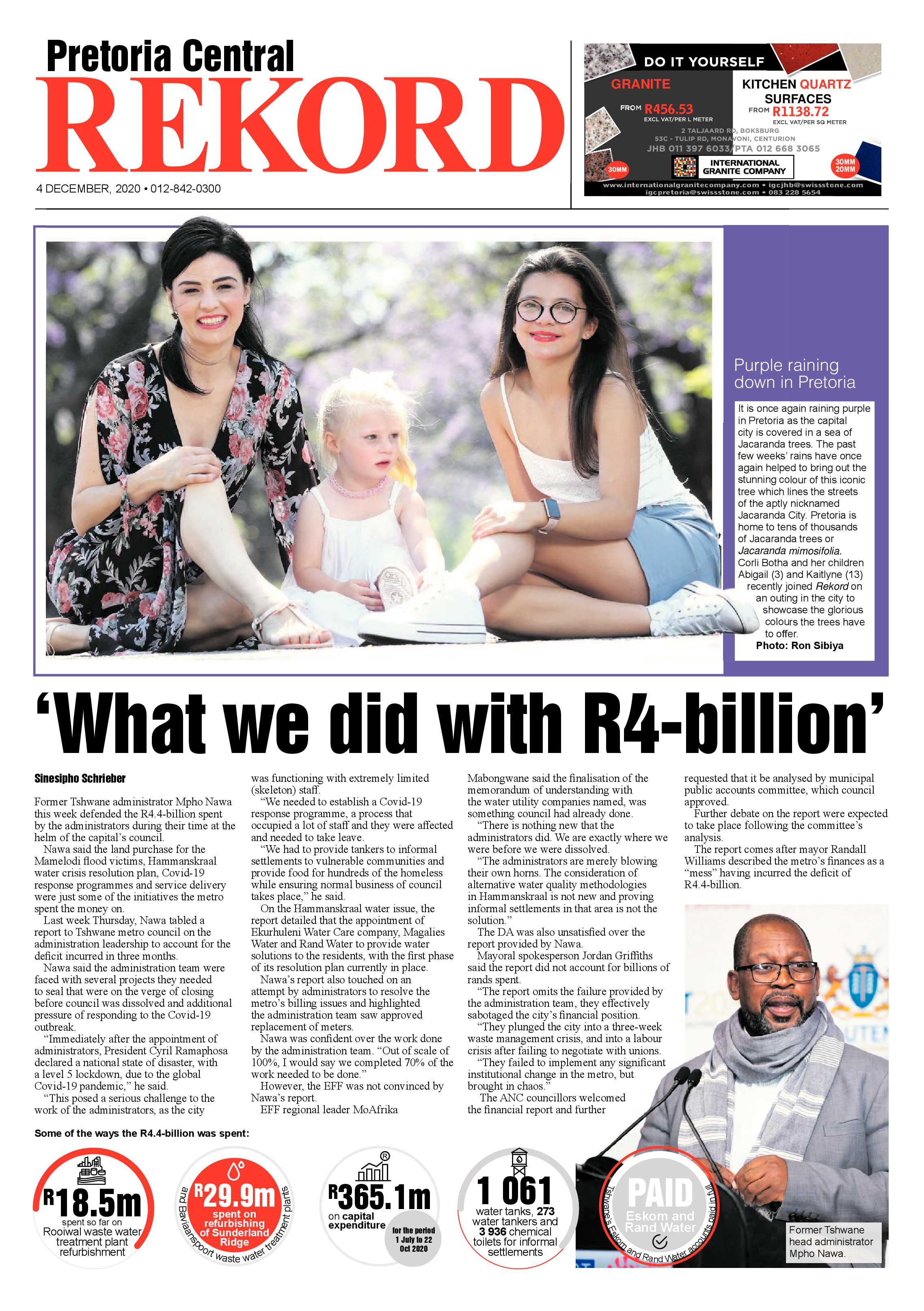 Rekord Central 04 December 2020 page 1