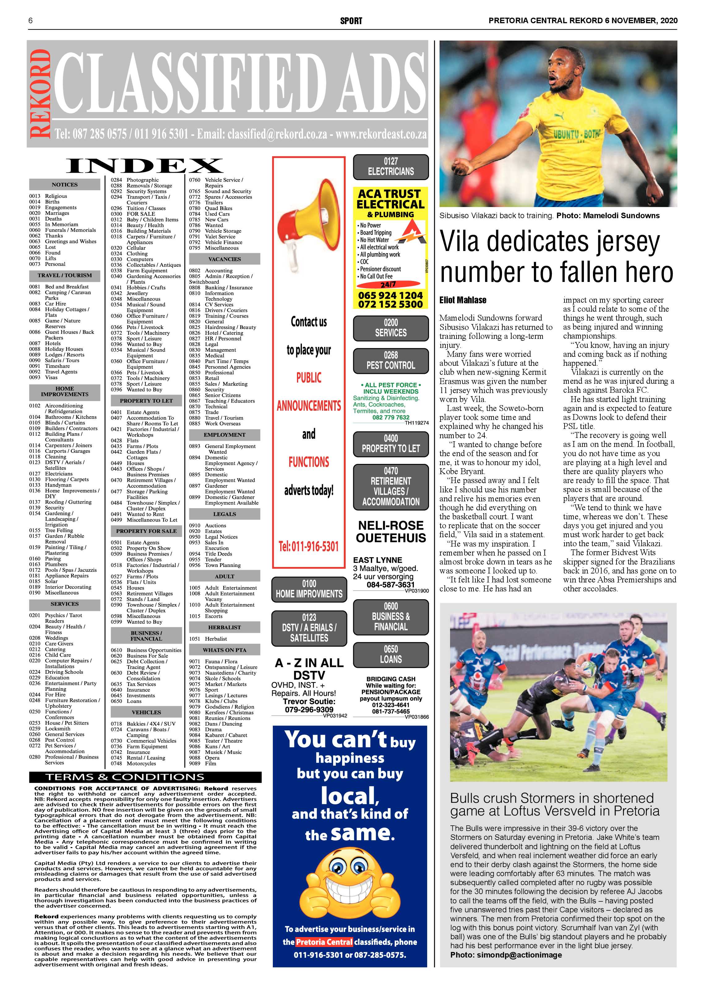 Rekord Central 06 November 2020 page 6