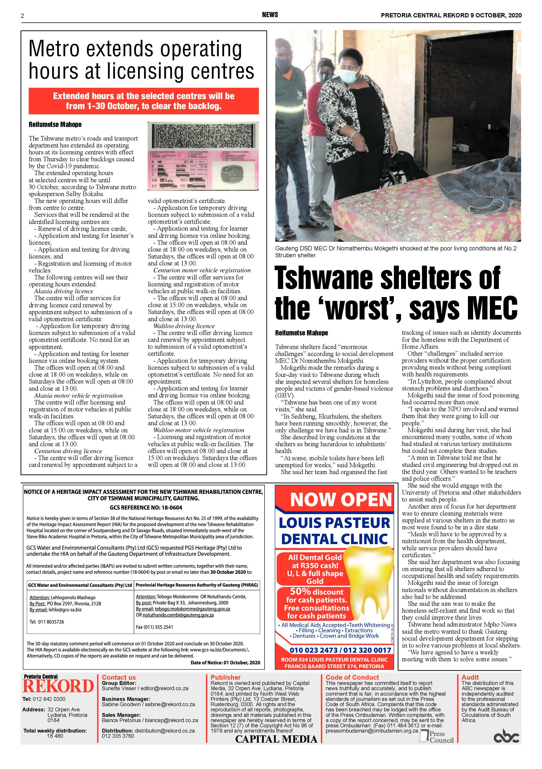 Rekord Central 09 October 2020 page 2