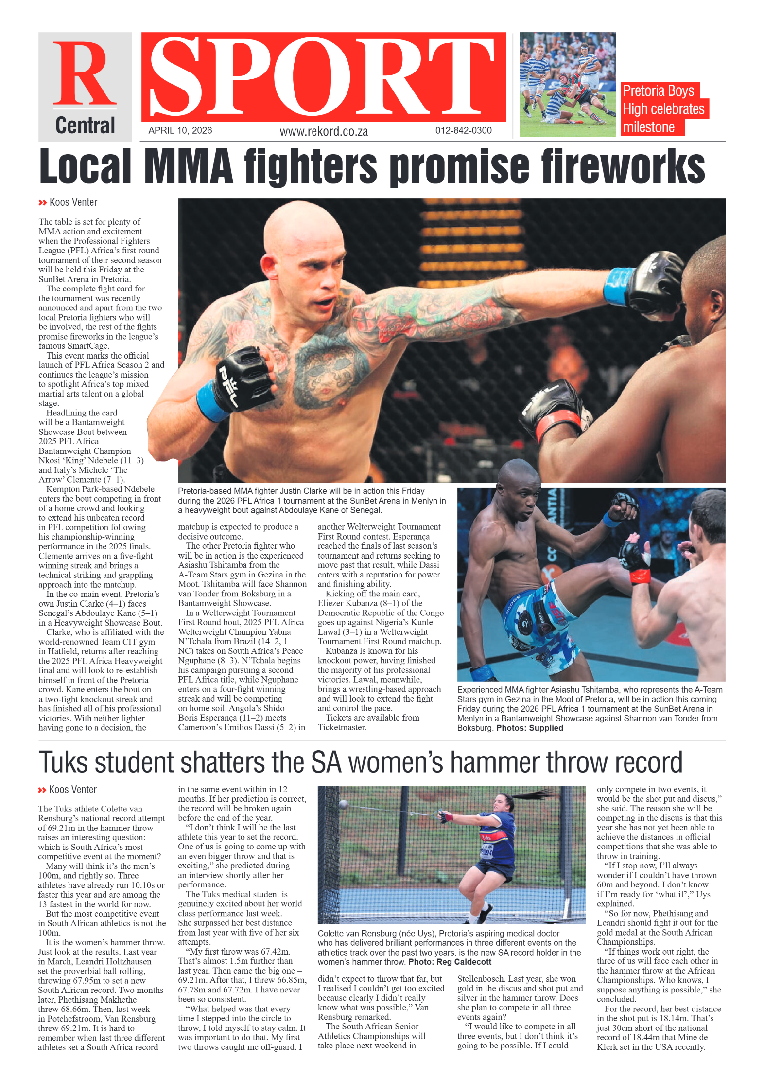 Rekord Central 10 April 2026 page 8